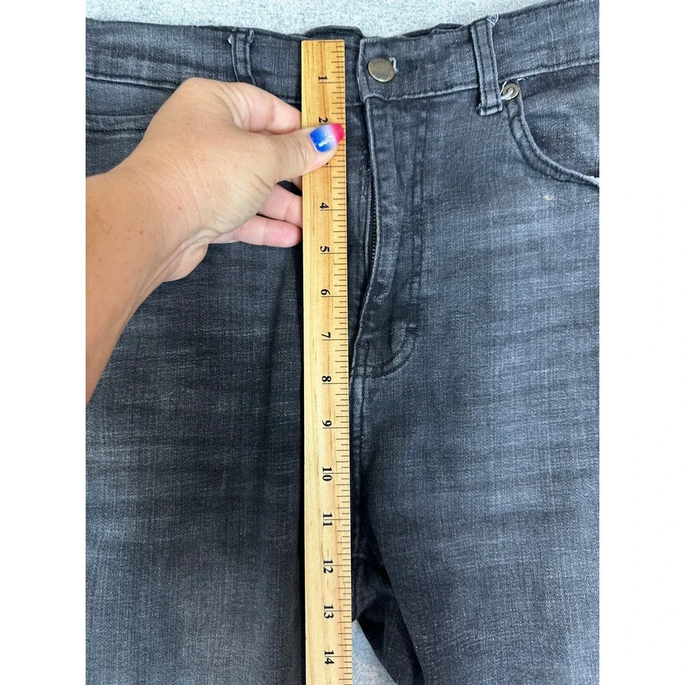 Banana Republic Travel Jean Mens 36x32 Black Slim Fit Stretch Denim